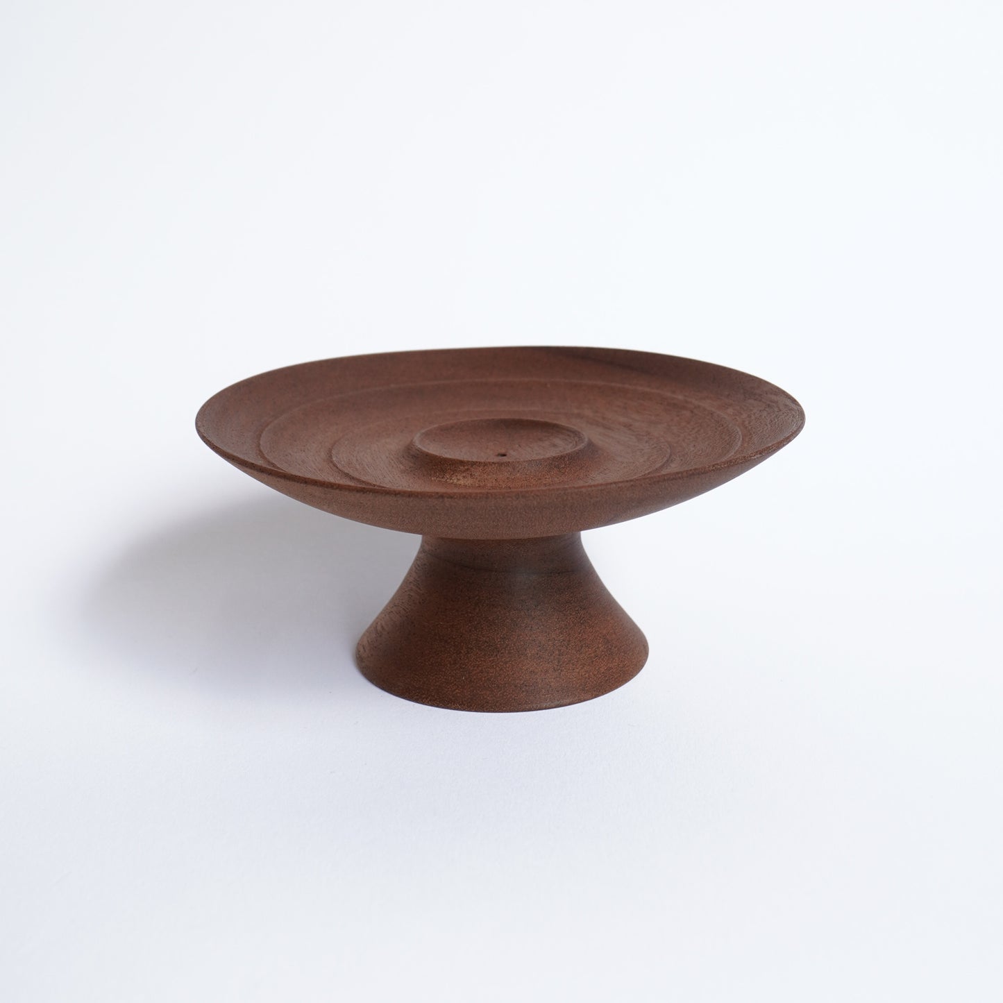 incense holder african walnut