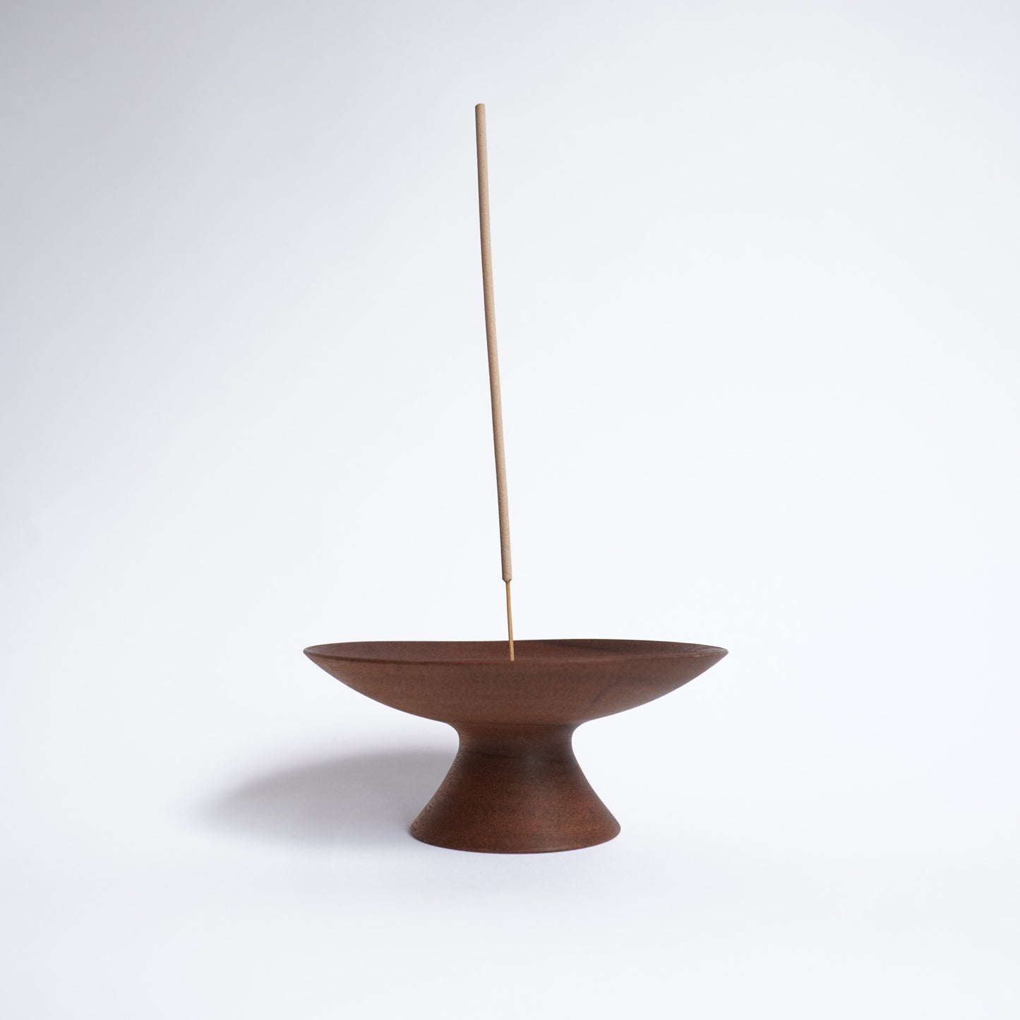 incense holder african walnut