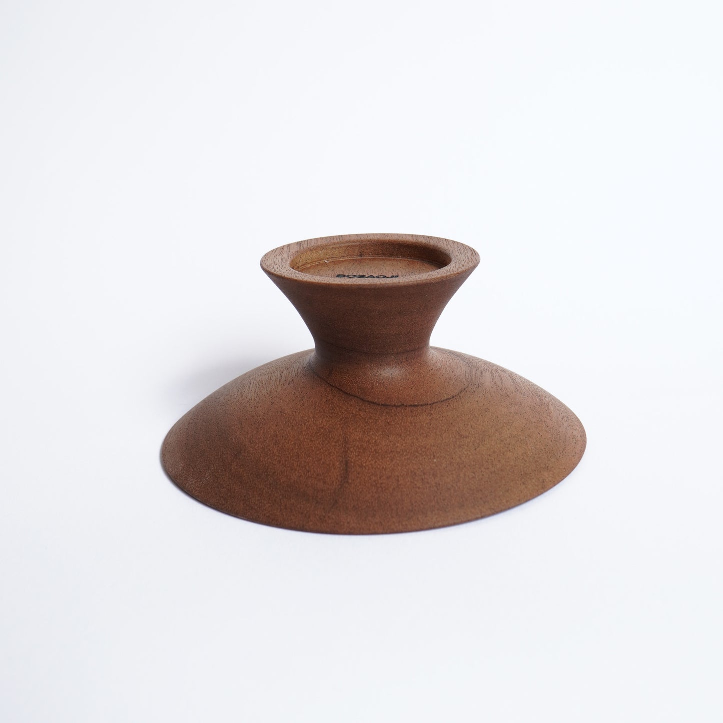 incense holder african walnut