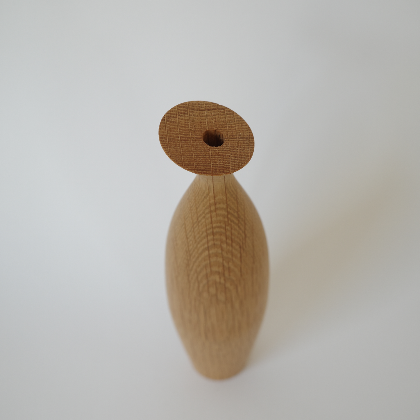 flower vase oak 【M size】