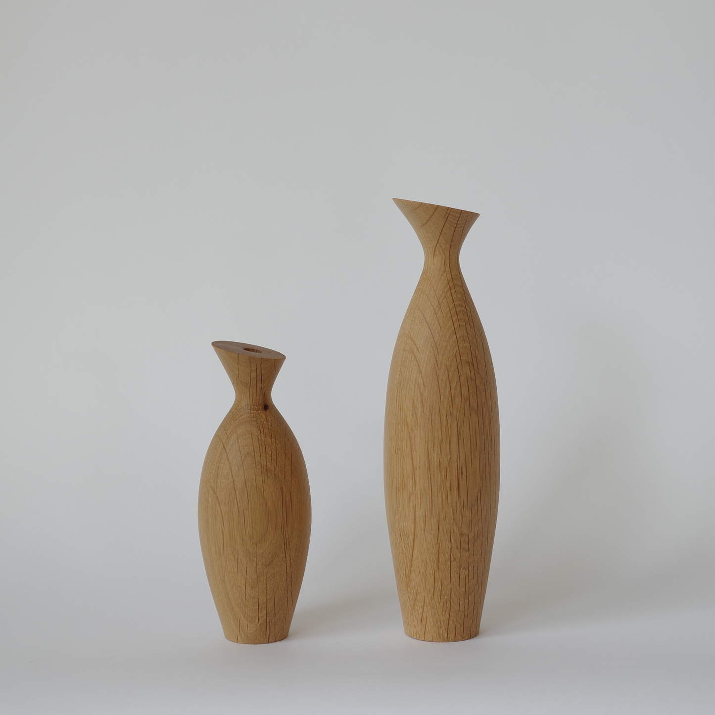 flower vase oak 【M size】